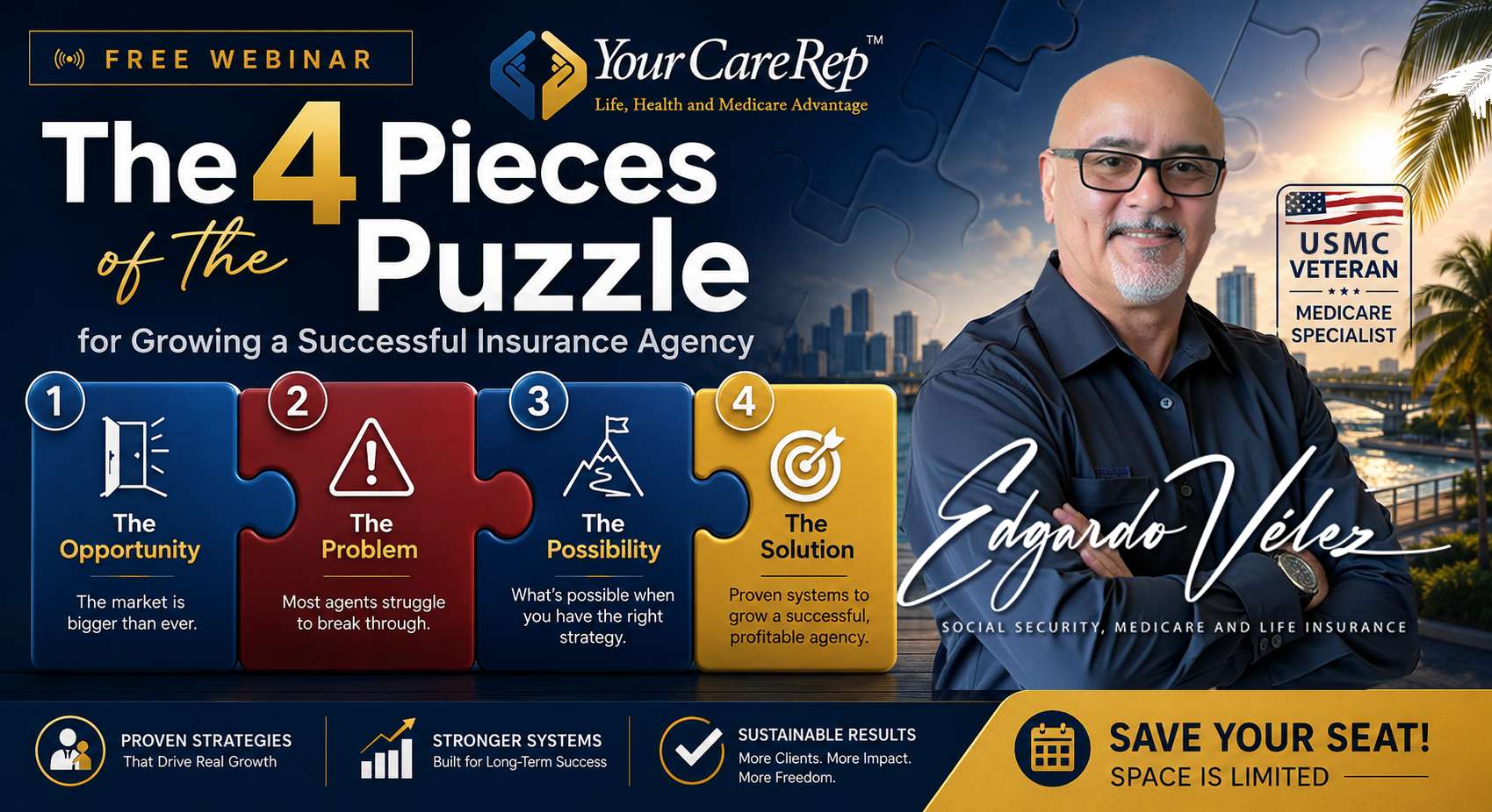 The 4 Puzzle Pieces: Grow Your Successful Insurance Agency